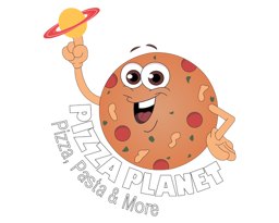 Pizza Planet logo.